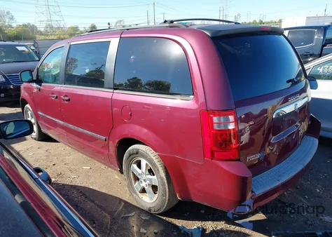 2009 Dodge Grand Caravan Sxt из США, поврежденный, VIN 2D8HN54X89R664415
